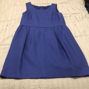 Jcrew blue woven dress